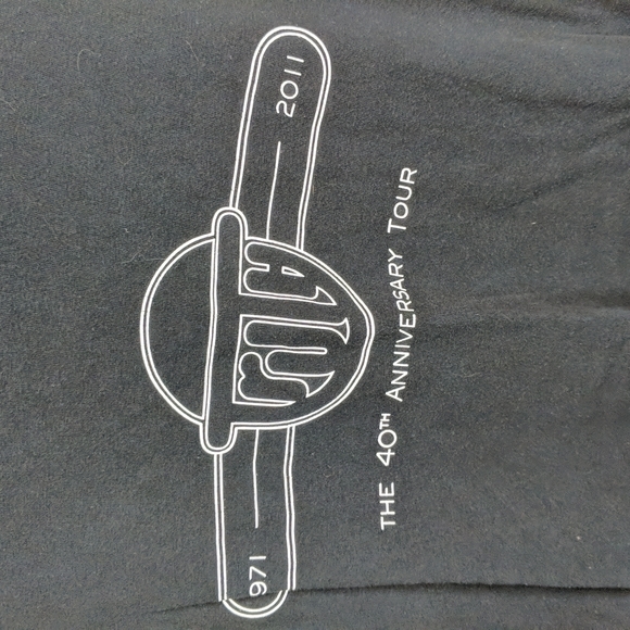 Gildan Men's Black Short Sleeve Graphic Tee - Truth Anniversary Tour - Size 2XL - Picture 2 of 6